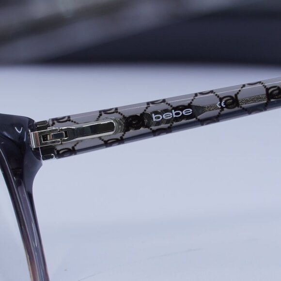 Bebe BB5195 001 Cat Eye Eyeglasses 53mm – Jet Gradient - Picture 8 of 8